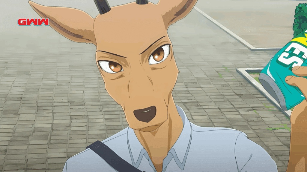 Young Louis confronting someone with soda can voiced by Griffin Puatu