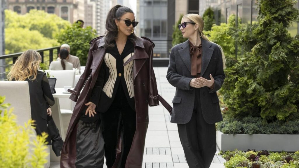 Kim Kardashian and Emma Roberts  in American Horror Story season 12