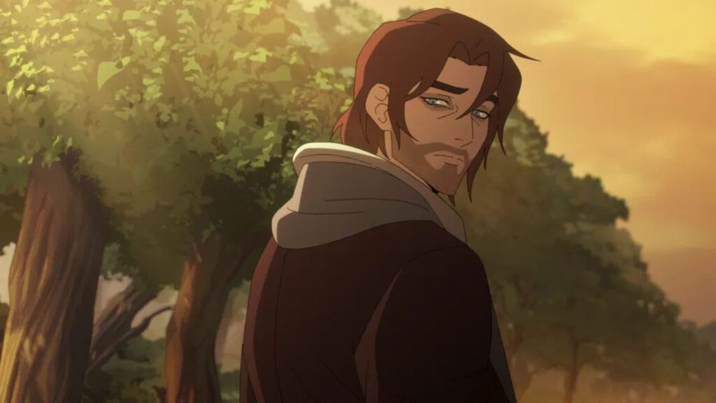 Liam O’ Brien as Caleb in The Mighty Nein