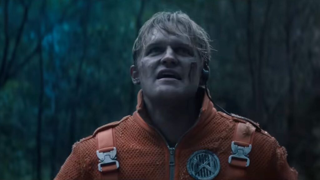 Wyatt Russell as Young Lee Shaw in Monarch: Legacy of Monsters Season 2