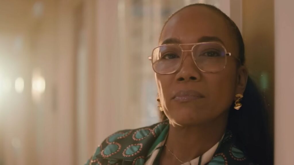 Sonja Sohn as Amanda leaning against a wall from Will Trent Season 4