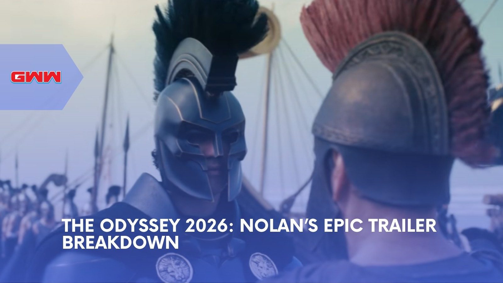 The Odyssey 2026 Trailer: Matt Damon And Zendaya Lead Nolan’s Boldest Film Yet