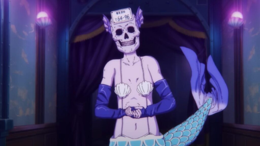 Ebisu bizarre mermaid performance Miyu Tomita eerie stage in Dorohedoro Season 2