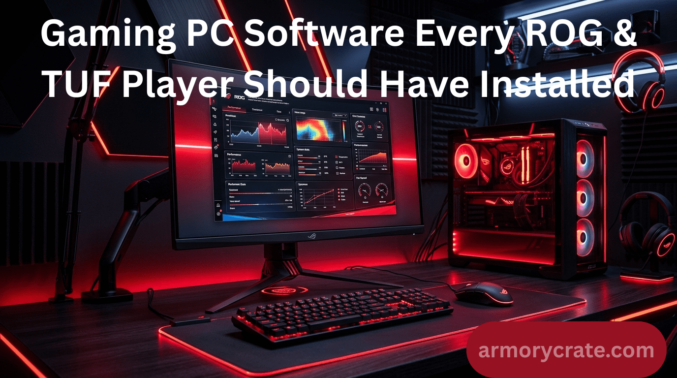 Gaming PC Software Every ROG & TUF Player Should Have Installed in 2026