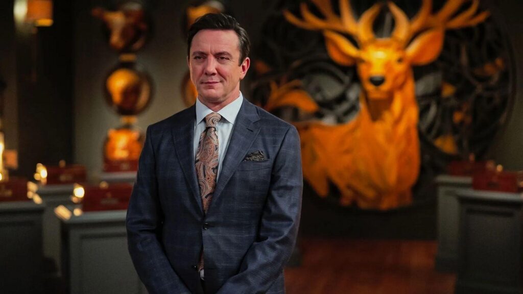 Peter Serafinowicz in Million Dollar Secret season 1.