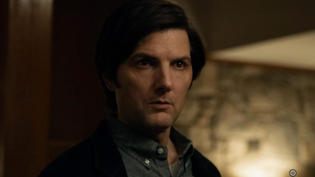 Adam Scott as Mark Scout in Severance season 2.