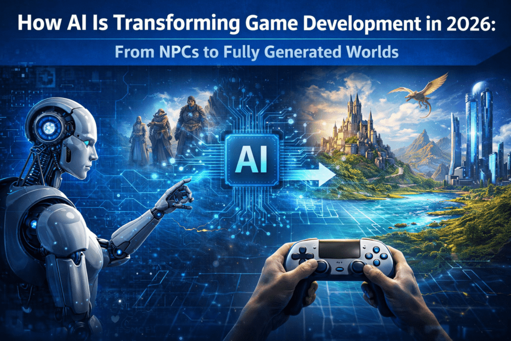 How AI Is Transforming Game Development in 2026: From NPCs to Fully Generated Worlds