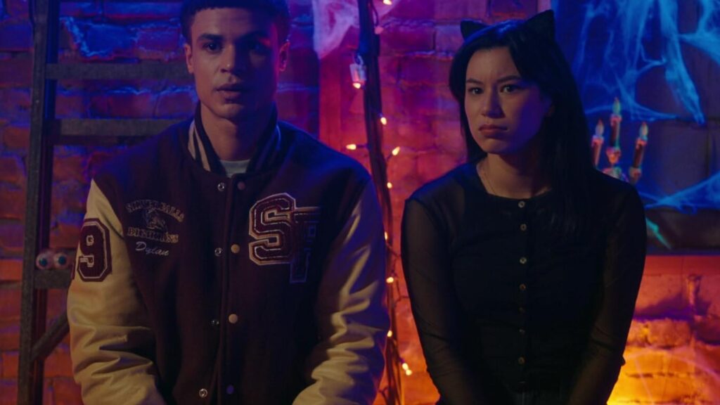 Nikki Rodriguez as Jackie Howard Noah LaLonde as Cole Walter in My Life with the Walter Boys Season 2