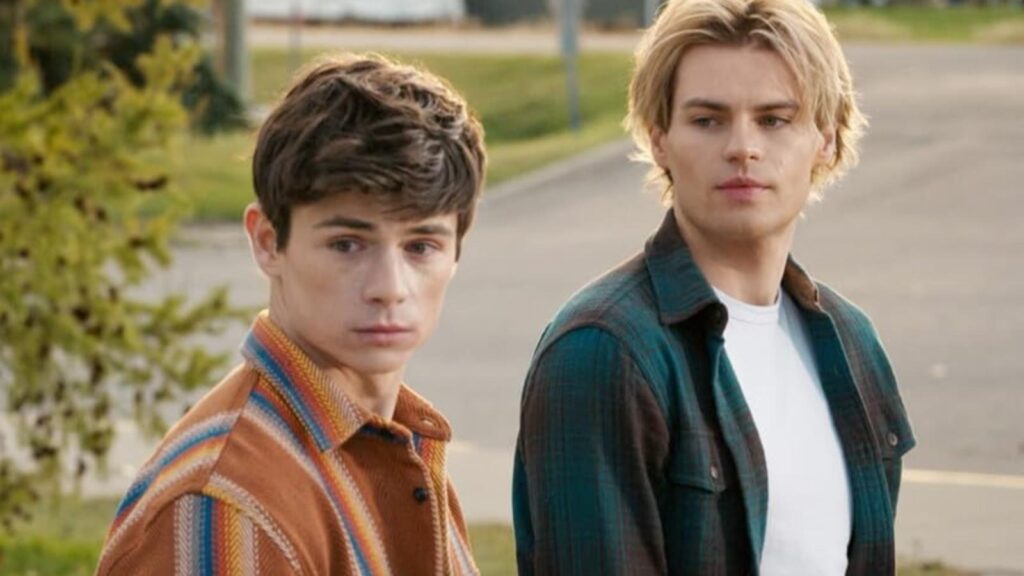 Ashby Gentry as Alex Walter Noah LaLonde as Cole Walter in My Life with the Walter Boys Season 2