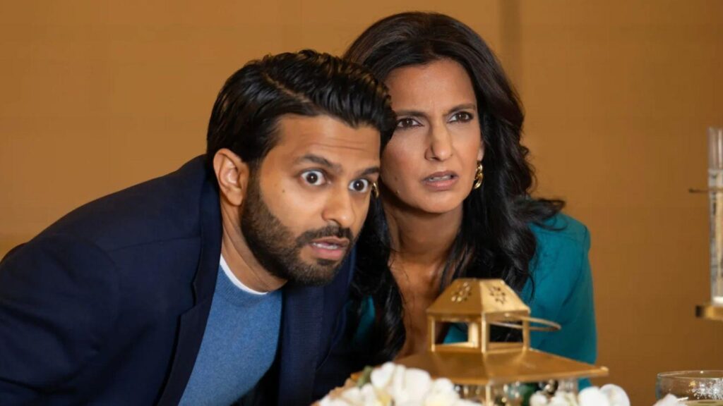 Poorna Jagannathan and Asif Ali in Deli Boys season 1.