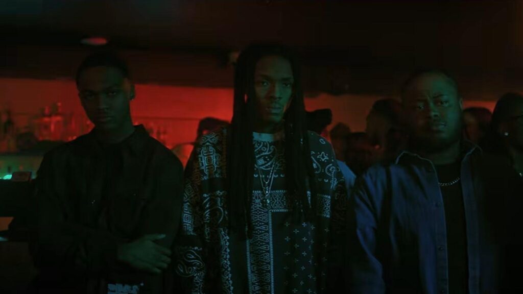 Shamon Brown Jr. as Papa Jackson,  Jacob Latimore as Emmett Washington, Michael Epps as Jake Taylor in The Chi season 8