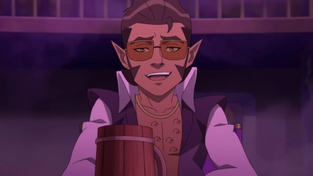 Sam Riegel as Scanlan in The Legend of Vox Machina season 4