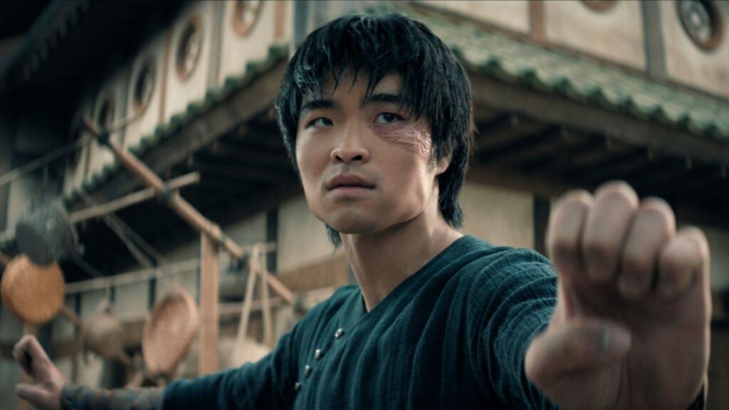 Dallas Liu in Avatar: The Last Airbender Season 2.