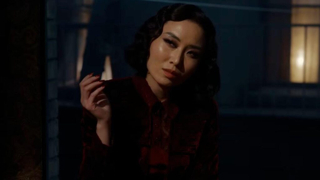 Li Jun Li as Cat Hardy in 'Spider-Noir.'