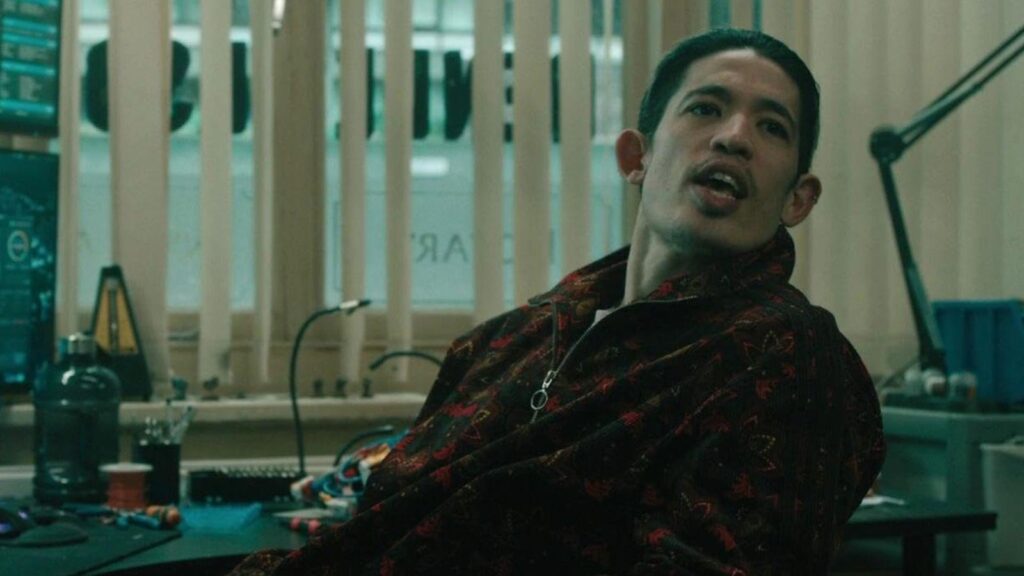 Christopher Chung as Roddy Ho in Slow Horses season 5.