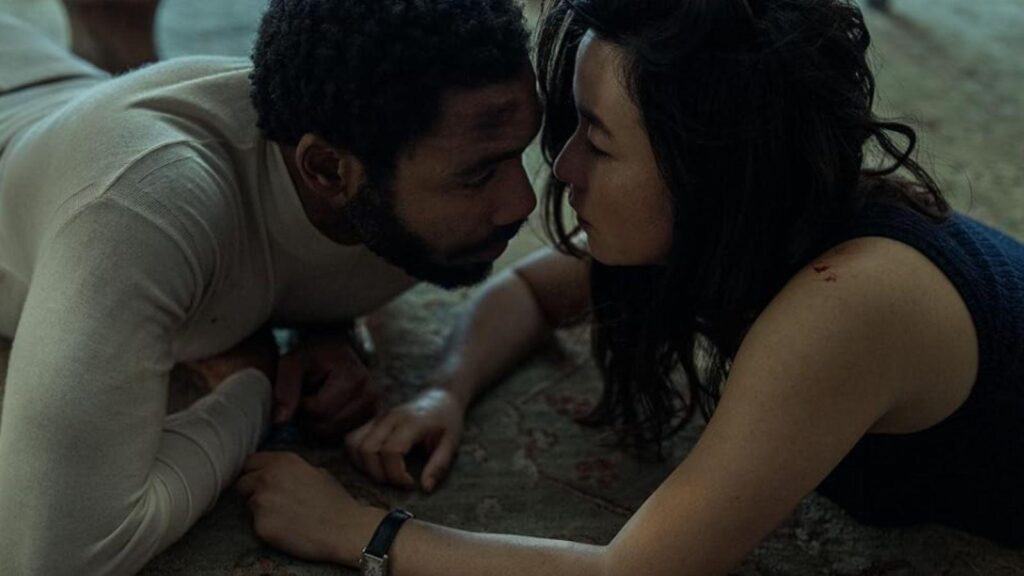 Donald Glover and Maya Erskine share tense moment during emotional finale scene, from Mr. & Mrs. Smith season 1