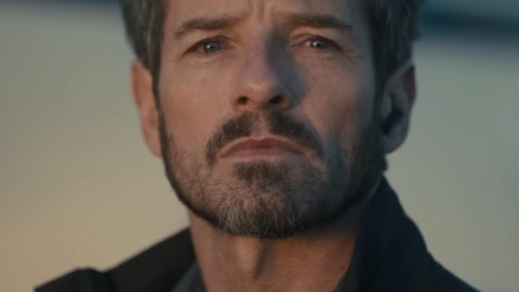 Dave Annable as Neal McNamara faces tension in close up, from Lioness Season 3