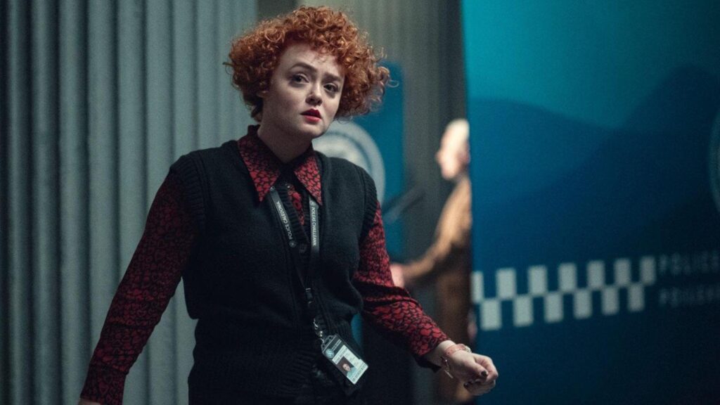 Leah Byrne as DC Rose Dickson in Dept. Q season 1.