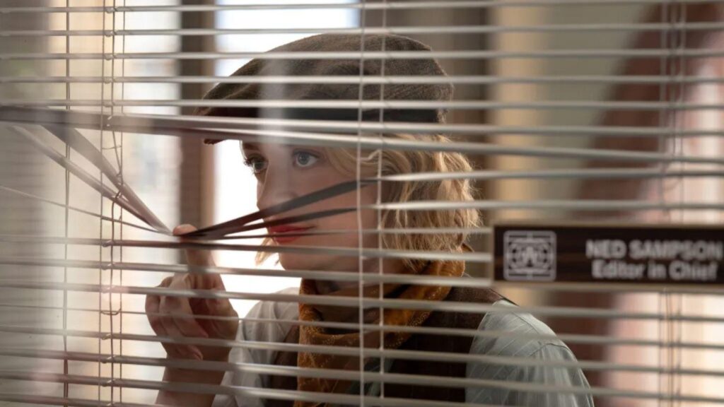 Chelsea Frei as Mare from The Paper season 2