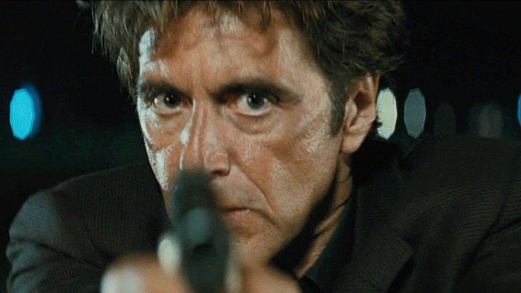 Al Pacino as Vincent Hanna in Heat.