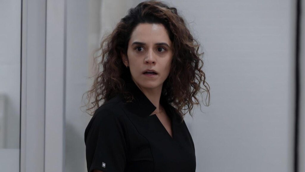 Sepideh Moafi as Dr. Baran Al-Hashimi in The Pitt season 2.