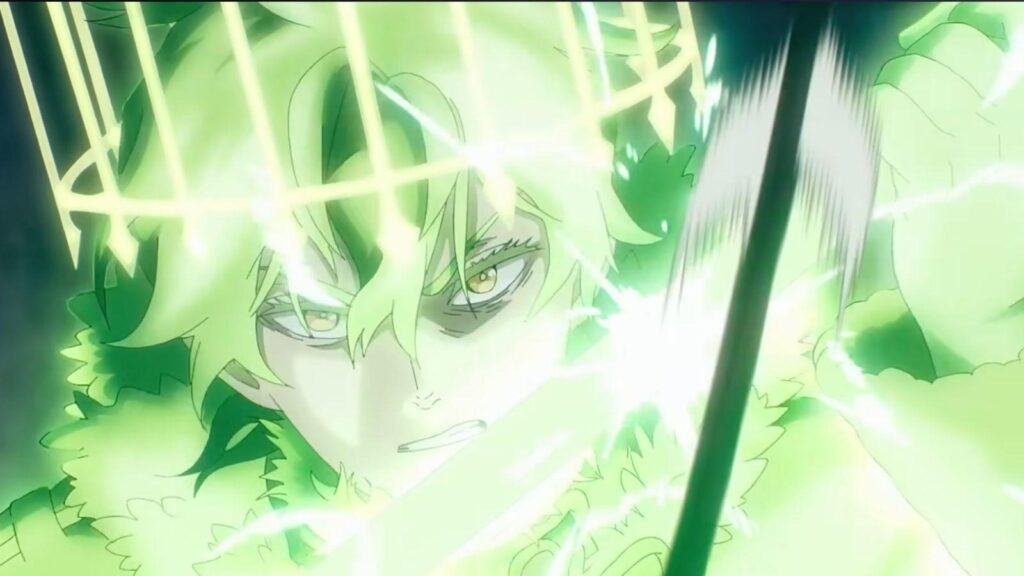Yuno Grinberryall in Black Clover season 2.