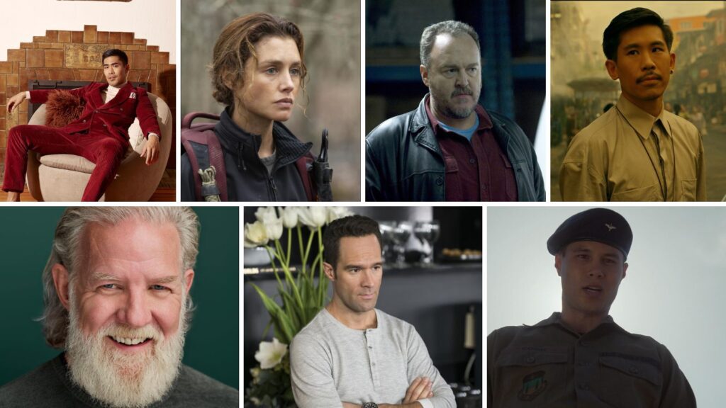 Stephen Chang, Barry Clifton, Chris Diamantopoulos, Lawrence Kao, Brent Sexton, JB Tadena and Hannah Ware portrait photos