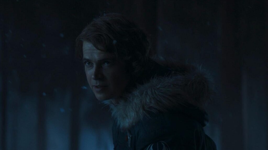Hayden Christensen as Anakin Skywalker in Ahsoka season 2 teaser trailer.
