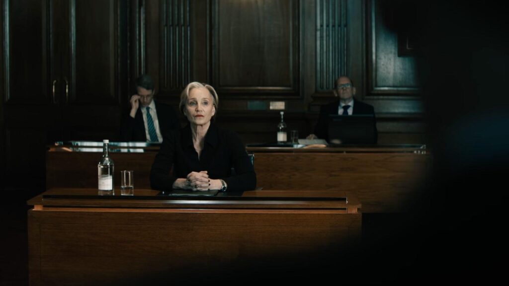 Kristin Scott Thomas as Diana Taverner in Slow Horses season 6 trailer.