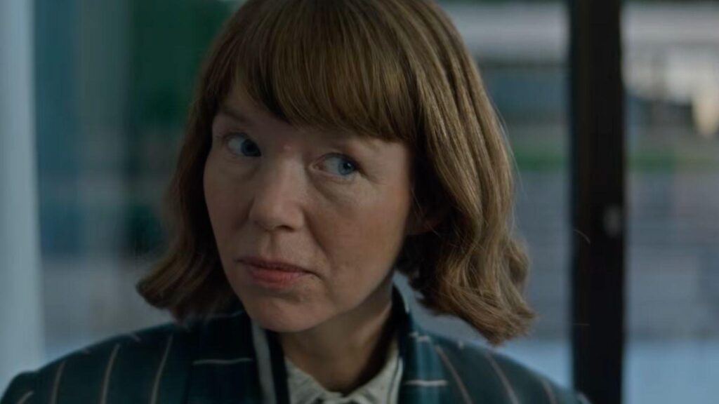 Anna Maxwell Martin as Lucy Betts-Taylor in Ludwig season 2 trailer.