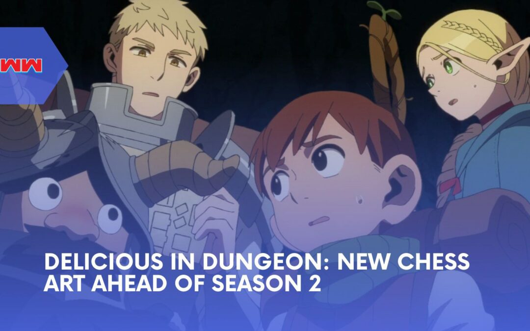 Delicious in Dungeon Season 2 Reveals King Laios and Queen Falin in New Chess Art